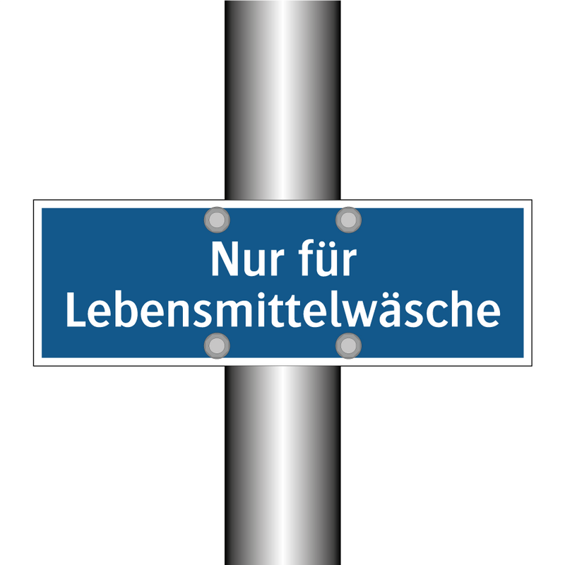 Nur für Lebensmittelwäsche