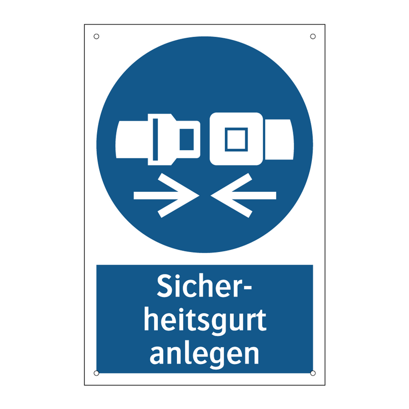 Sicher- heitsgurt anlegen