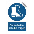Sicherheits- schuhe tragen