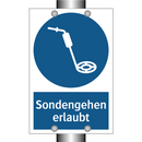 Sondengehen erlaubt