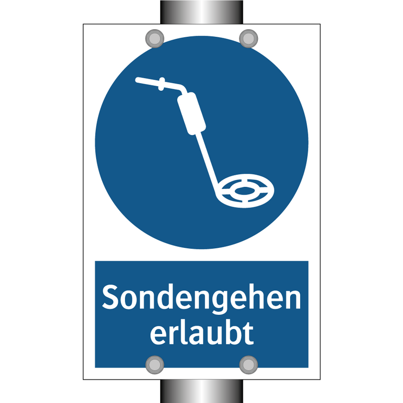 Sondengehen erlaubt