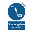 Sondengehen erlaubt