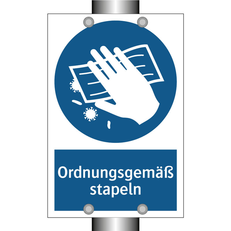 Ordnungsgemäß stapeln