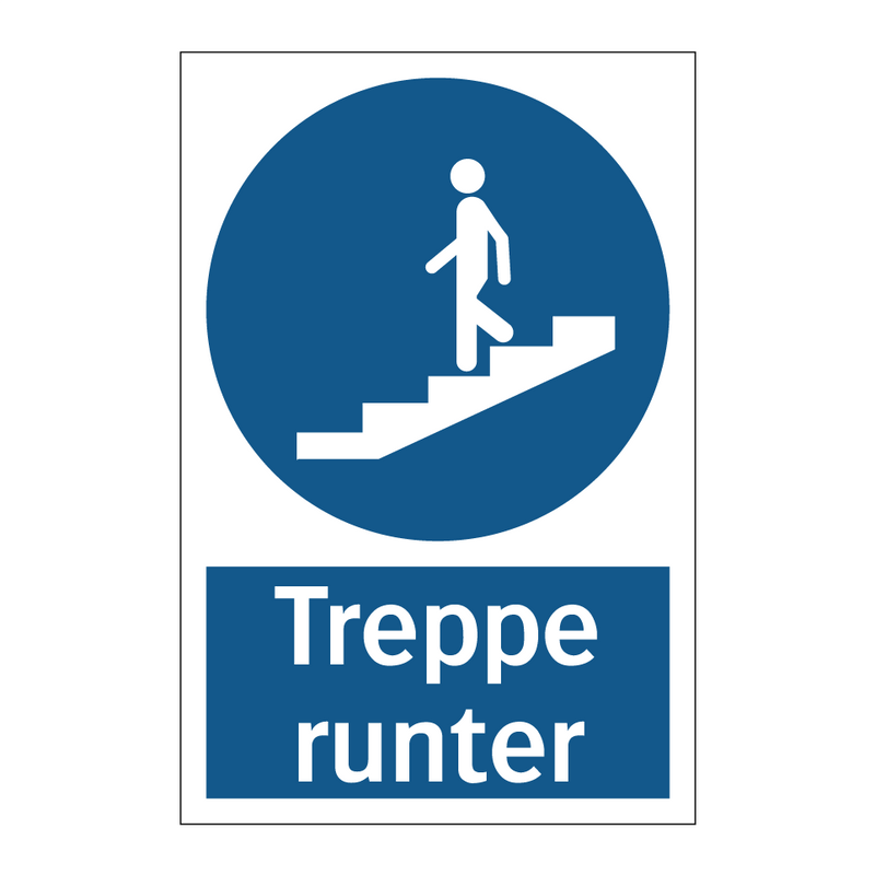 Treppe runter
