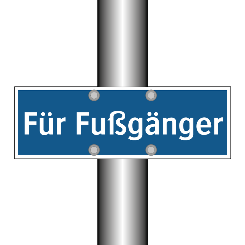 Für Fußgänger