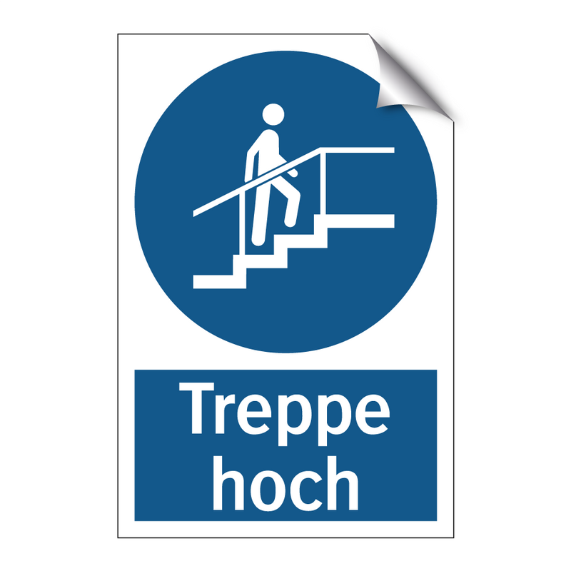 Treppe hoch