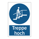 Treppe hoch