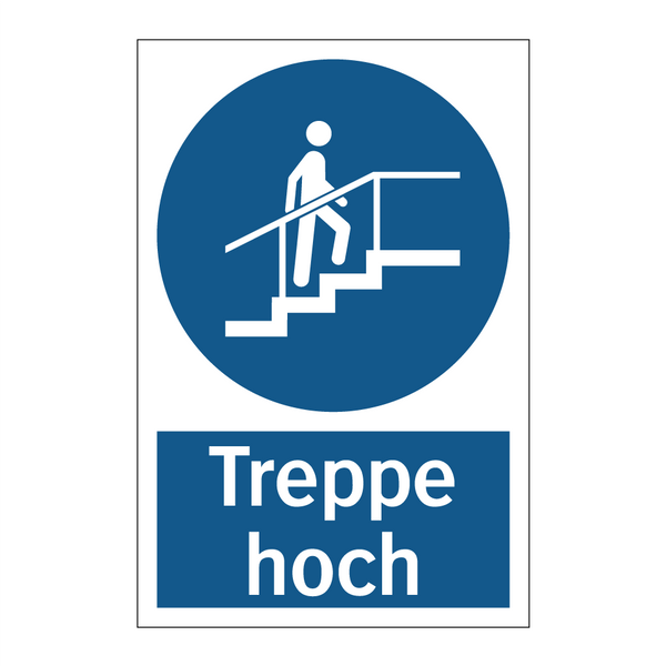 Treppe hoch
