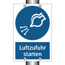 Luftzufuhr starten