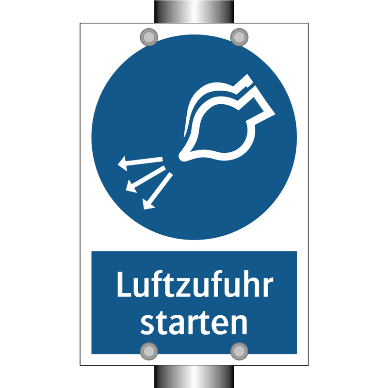 Luftzufuhr starten