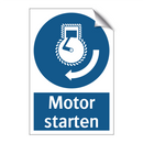 Motor starten