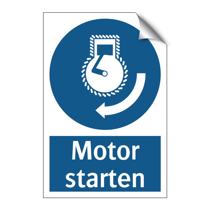 Motor starten