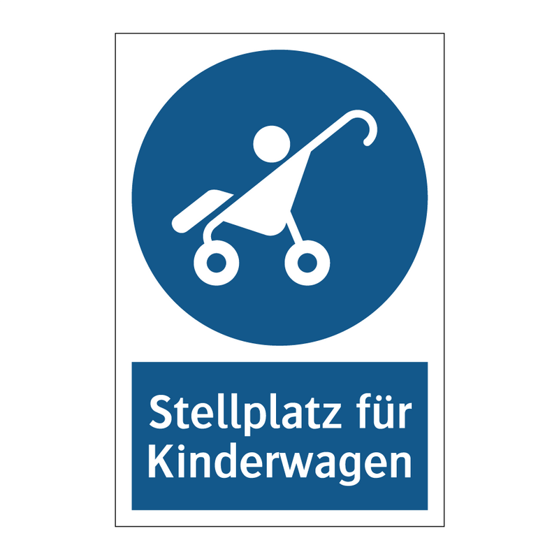Stellplatz für Kinderwagen
