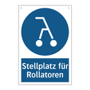 Stellplatz für Rollatoren