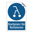 Stellplatz für Rollatoren