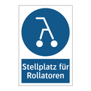 Stellplatz für Rollatoren