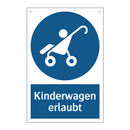 Kinderwagen erlaubt