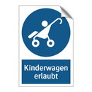 Kinderwagen erlaubt