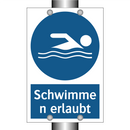 Schwimmen erlaubt