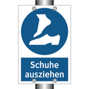 Schuhe ausziehen