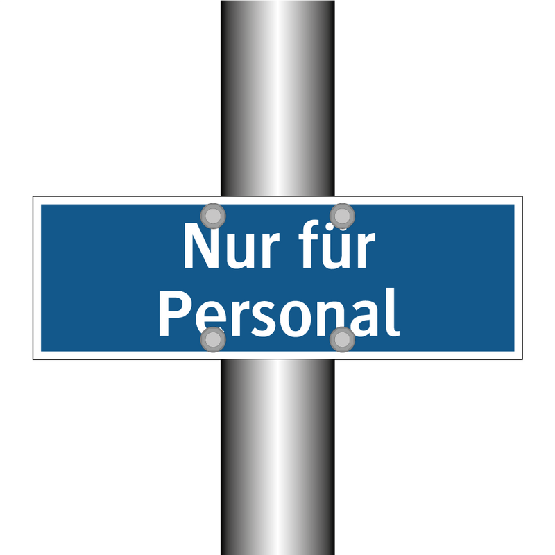 Nur für Personal