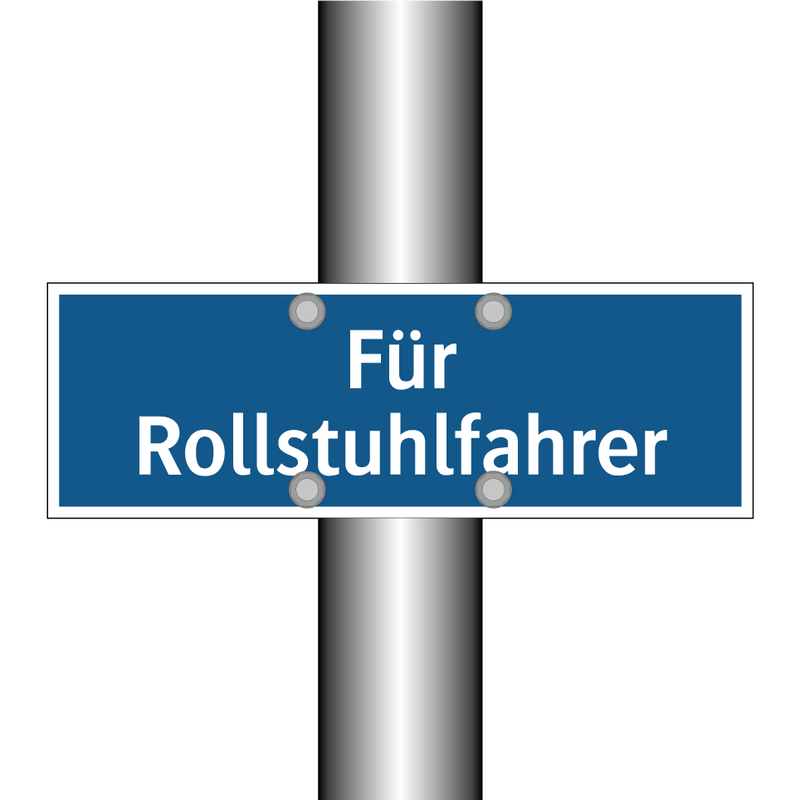 Für Rollstuhlfahrer