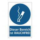 Dieser Bereich ist RAUCHFREI