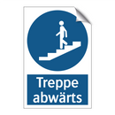 Treppe abwärts