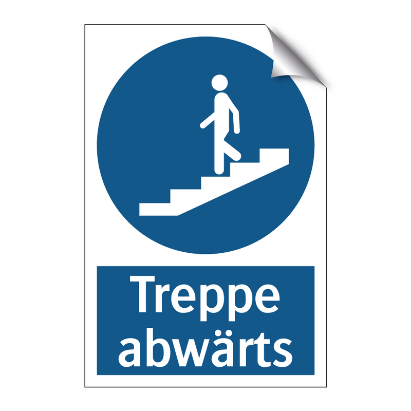 Treppe abwärts