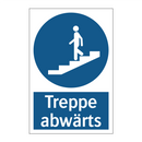 Treppe abwärts
