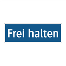Frei halten