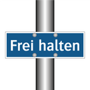 Frei halten
