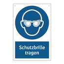 Schutzbrille tragen