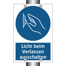 Licht beim Verlassen ausschalten