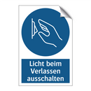 Licht beim Verlassen ausschalten