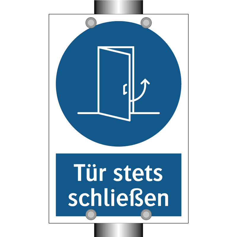 Tür stets schließen