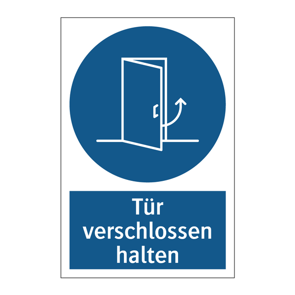 Tür verschlossen halten