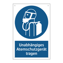 Unabhängiges Atemschutzgerät tragen