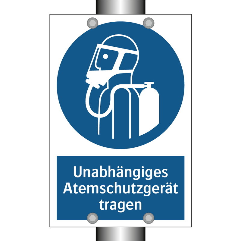 Unabhängiges Atemschutzgerät tragen