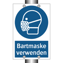 Bartmaske verwenden