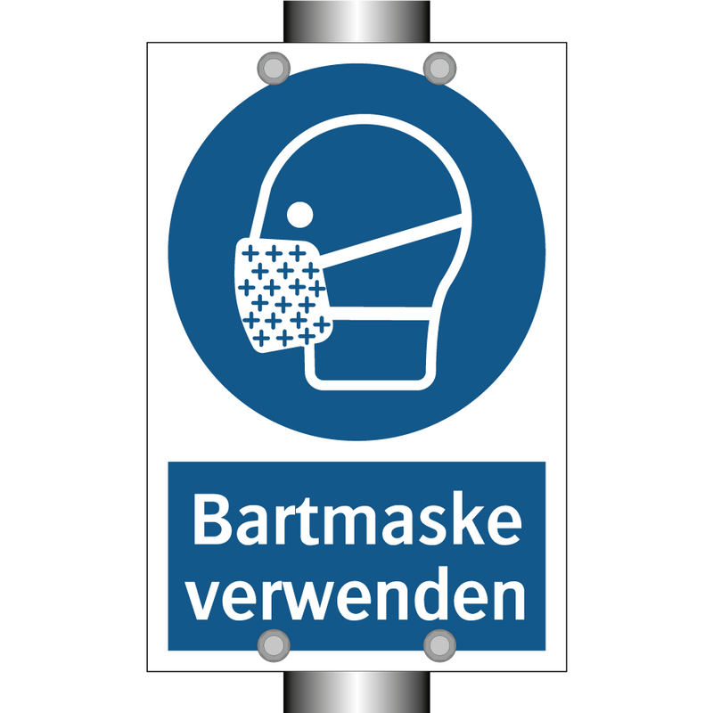 Bartmaske verwenden