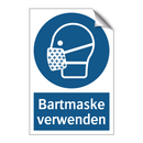 Bartmaske verwenden