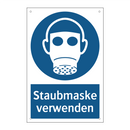 Staubmaske verwenden