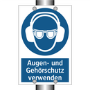 Augen- und Gehörschutz verwenden