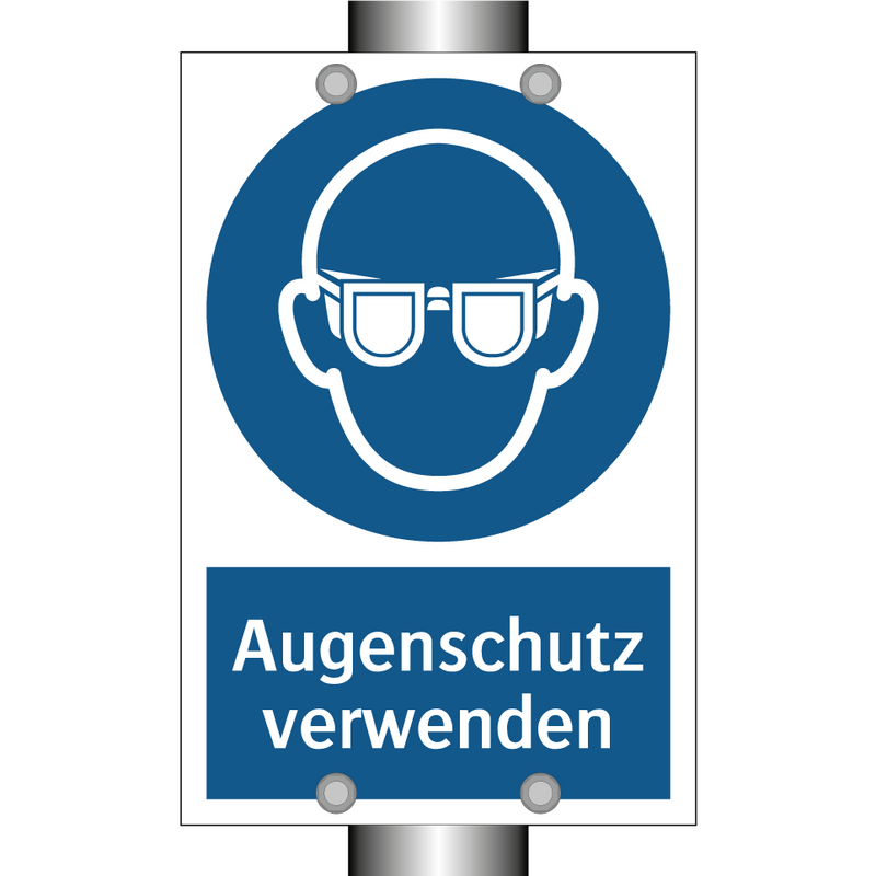 Augenschutz verwenden