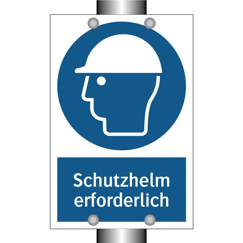 Schutzhelm erforderlich