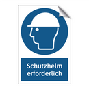 Schutzhelm erforderlich