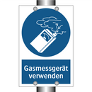 Gasmessgerät verwenden