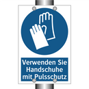 Verwenden Sie Handschuhe mit Pulsschutz