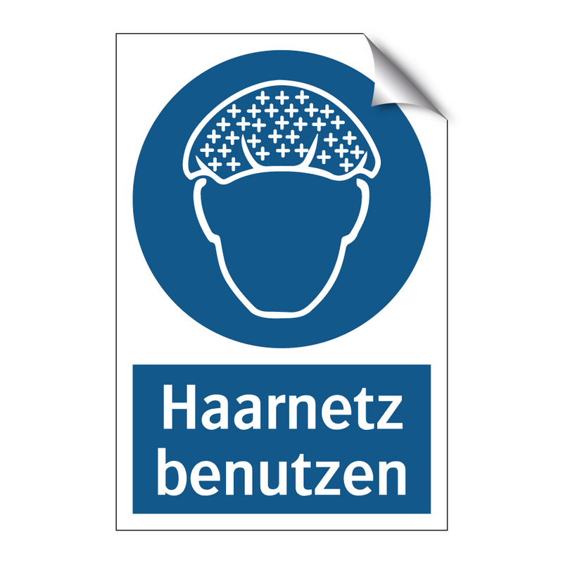 Haarnetz benutzen
